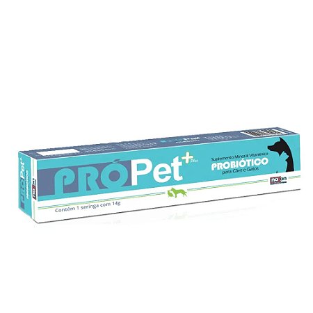 Probiótico Propet Plus Cães e Gatos Adultos 14g