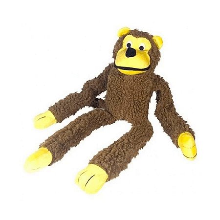 Brinquedo Macaco de Pelúcia para Cães
