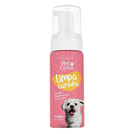 Limpa Carinha Pet Clean Cães e Gatos 150ml