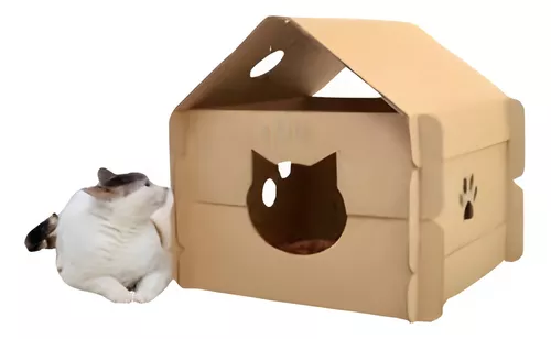 Casinha de Papelão para Gatos - PetPira