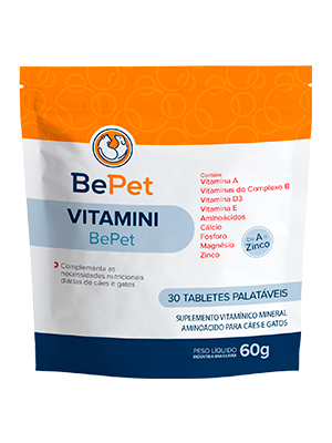 Suplemento Vitamínico BePet 60g