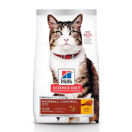 Ração Hill's Gatos Adultos Controle Bolas De Pelo