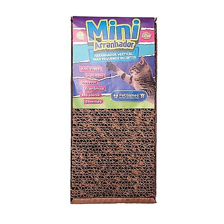 Brinquedo Interativo Arranhador Mini com Fitas - Pet Games