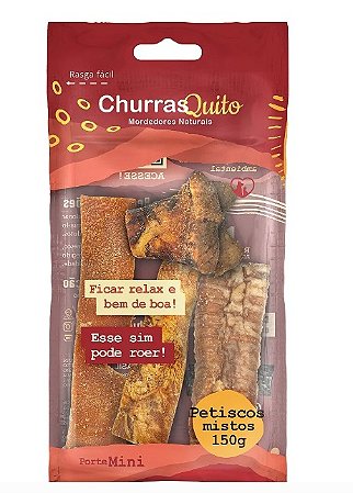 Petisco Natural ChurrasQuito Misto 150g
