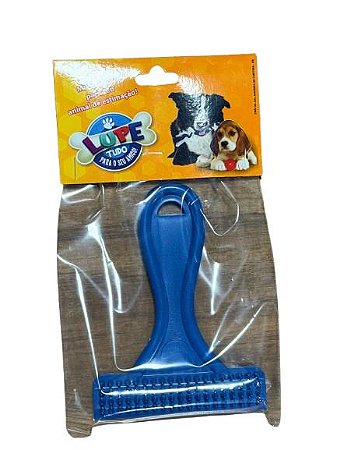 Escova Plástica Rastelo Alta para Cães e Gatos