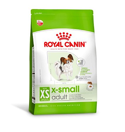Ração Royal Canin X-Small Cães Adultos Porte Mini 2,5kg