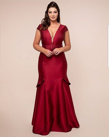 vestidos de festa vermelho