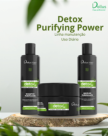 Kit Tratamento Home Care Detox Purifying Power