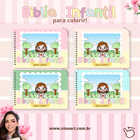 Bíblia Infantil para Colorir