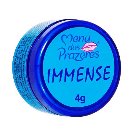 IMMENSE - CREME PARA MASSAGEM