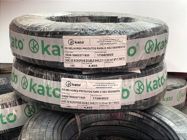 CABO STEREO 2X0,30MM² KATO