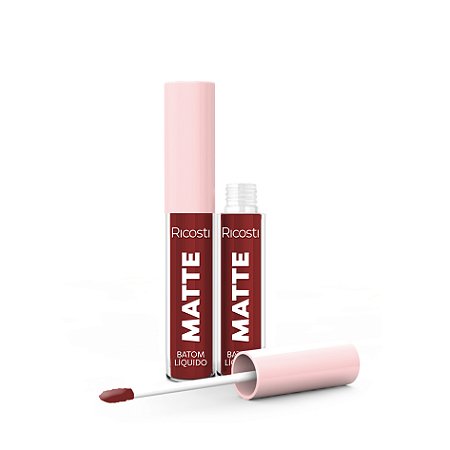 Batom Líquido Matte Vegano Wine • 4ml