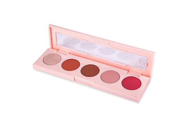 Paleta de Sombras Vegana Felicidade • 8,5g