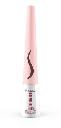 Delineador Líquido Vegano Marrom • 3ml