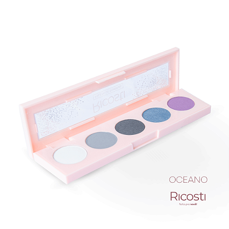 Paleta de Sombras Vegana Oceano • 8,5g