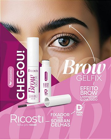 Brow Gelfix Fixador Para Sobrancelhas • 4ml