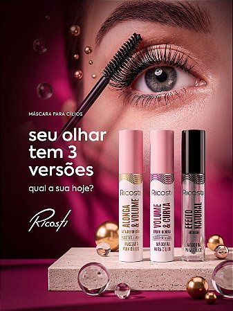 Máscara para Cílios Vegana - Efeito Natural Incolor • 4ml