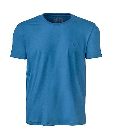 Camiseta Basic Azul Careca