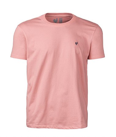 Camiseta Basic Rosa Careca