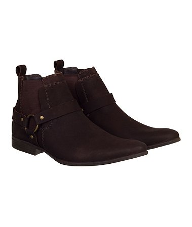 bota masculina nobuck