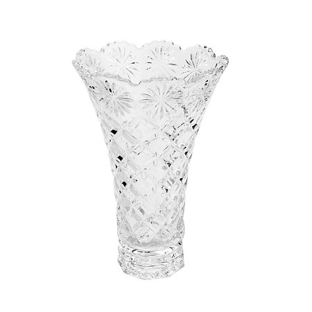 Vaso de cristal Diamond 30cm
