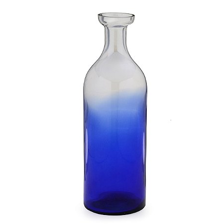 Vaso de vidro Azul 41cm