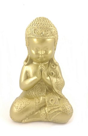 Monge da Meditação Dourado