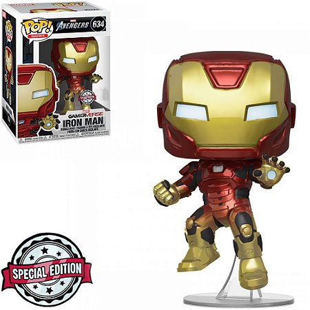 Funko Pop Marvel Gamerverse Avengers Iron Man 634 Exclusive