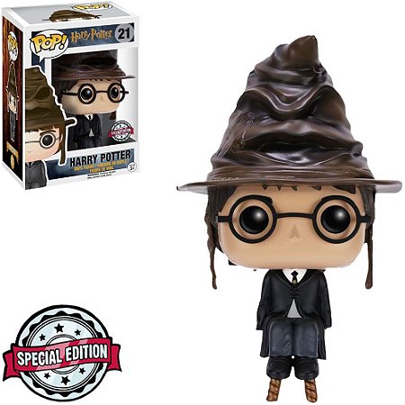 Funko Pop Harry Potter 21 Chapéu Seletor Exclusivo