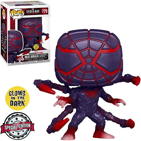 Funko Pop Marvel Spider Man Miles Morales Glows in the Dark 775
