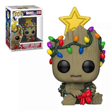 Funko Pop! Marvel - Groot Holiday Natal #530