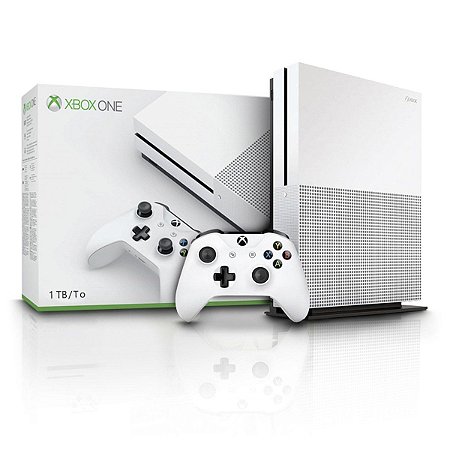 Console Xbox One S 1tb - Branco