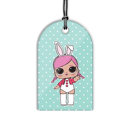 Tag para Mala, Mochila ou Lancheira - DOLL Bunny