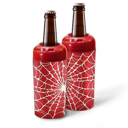 Porta Garrafa Térmico 600ml - Aranha Vermelha