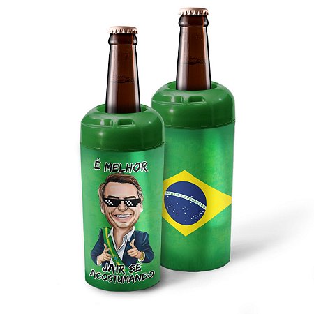 Porta Garrafa Térmico 600ml - Bolsonaro - B2Beek - Distribuidora de  produtos Nerd e Geek