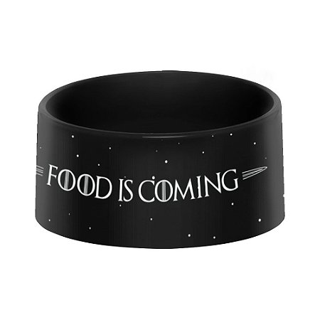 Comedouro Pet - FOOD IS COMING