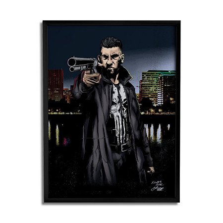 Quadro Decorativo Punisher By Baal's - Beek