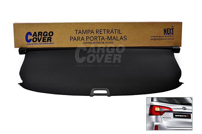 Tampa Retrátil porta-malas Kia Sorento 2013 à 2015 - Cargo Cover - Tampas  Retráteis para porta-malas.