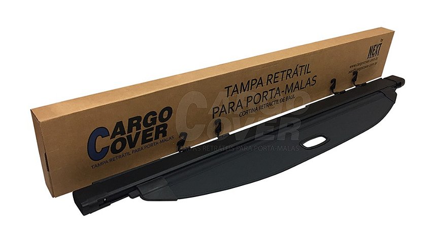 Hyundai SANTA FÉ (5 Lugares) até 2012 - Tampa Retrátil do porta-malas (Preta) - SANTA FE