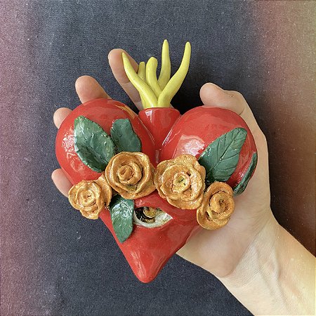 Sagrado Coração - Peça de Parede