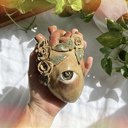 Coração aquarelado