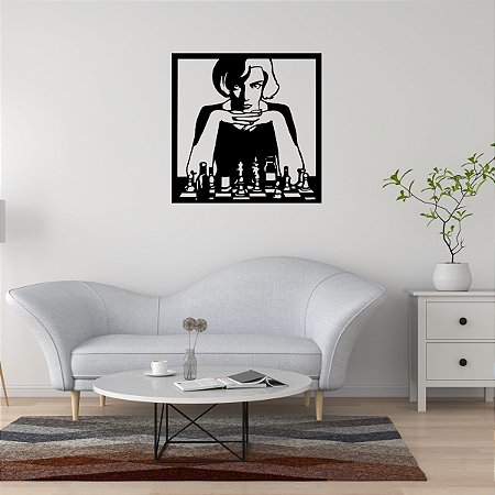 Quadro O Gambito da Rainha - QD-04