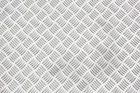 Chapas xadrez (piso) de Alumínio