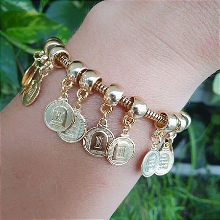 Pulseira com Berloques 10 Mandamentos