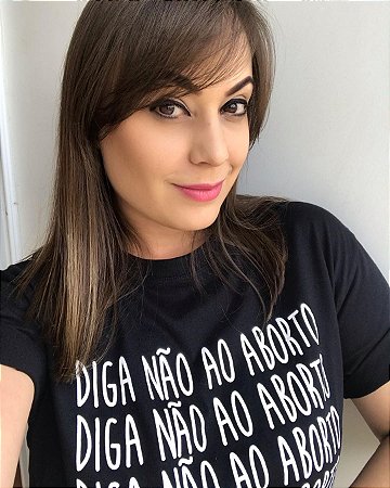 Camiseta Feminina UseDons Diga não ao Aborto ref 121