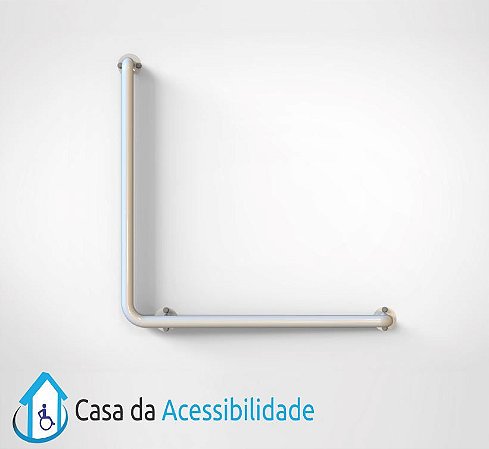 Barra de Apoio Angular - Aço Carbono