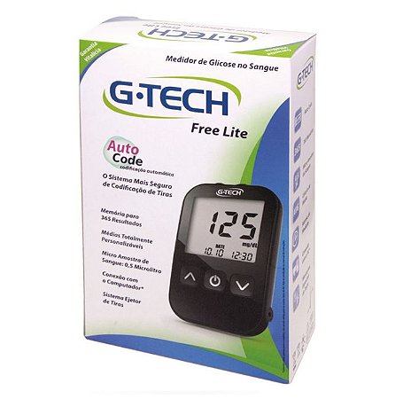 Aparelho Medidor de Glicose Gtech Free