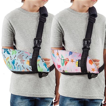 Tipoia Infantil Imobilizador Fraturas Braço Bilateral