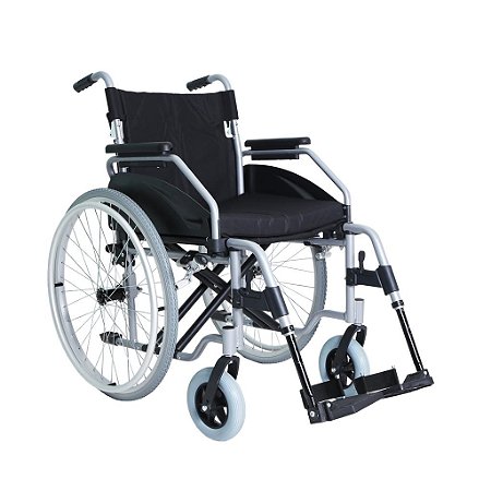 Cadeira de Rodas Premium AL11 150kg Alumínio Dobráve
