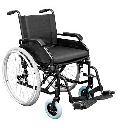 Cadeira de Rodas Standard Dobrável - Conforto e Segurança